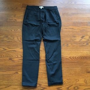 Lila Rose Black Ankle-Cropped Dress Pant